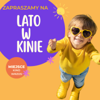 Fioletowy Pomarańczowy i Żółty Zabawny Kolonie Letnie Post na Facebooka