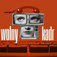 Red Black White Vintage Retro Surrealism Collage Movie Night Online Invite Instagram Post  (800 x 800 px)