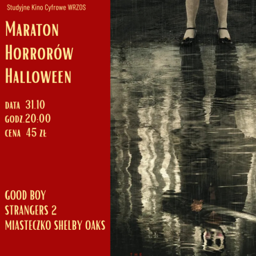 Plakat - Maraton horrorów – strach w każdym kadrze (800 x 800 px)