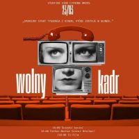 Red Black White Vintage Retro Surrealism Collage Movie Night Online Invite Instagram Post  (600 x 600 px)