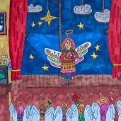 Autor: Jakub Lubak, 10 lat, Świecie
Ogólnopolski konkurs plastyczny „Magia Bożego Narodzenia” 2021